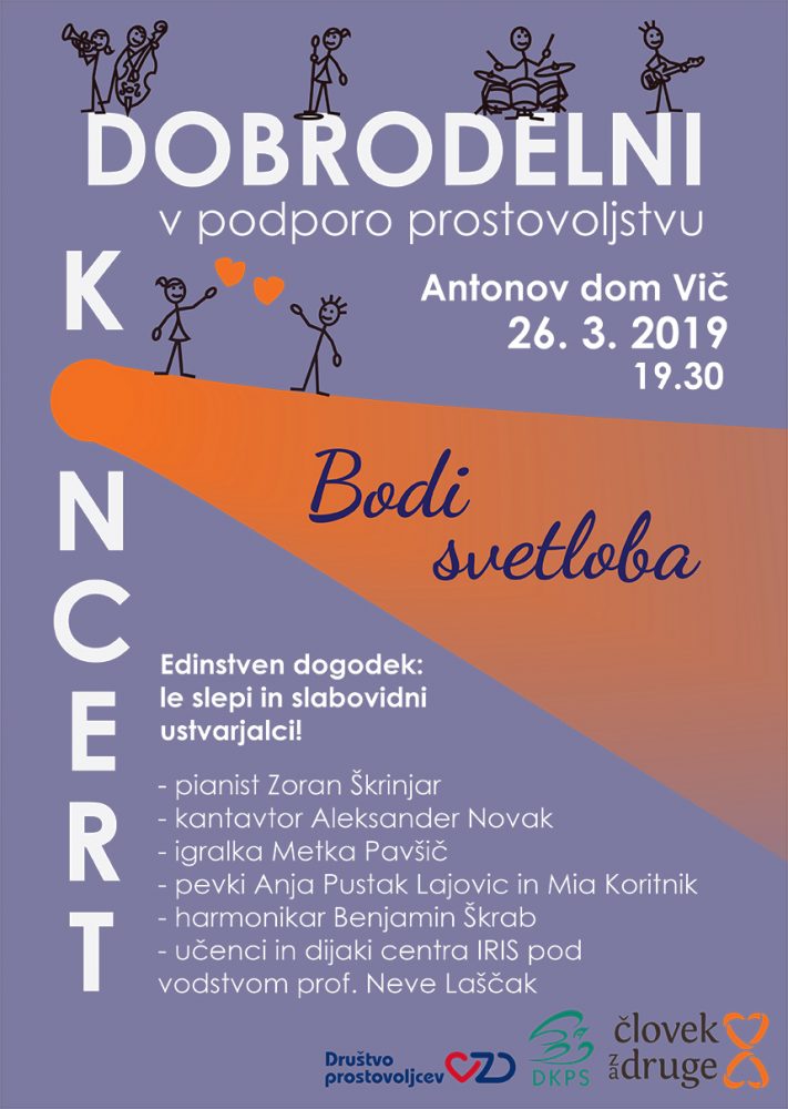 Dobrodelni koncert Bodi svetloba – Ljubljana